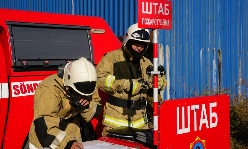 Шымкентте «Қыс-2025» қалалық командалық-штабтық оқу-жаттығулары өтті