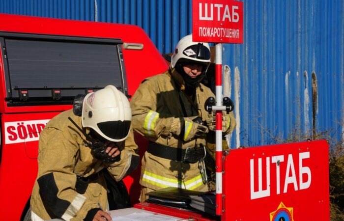 Шымкентте «Қыс-2025» қалалық командалық-штабтық оқу-жаттығулары өтті